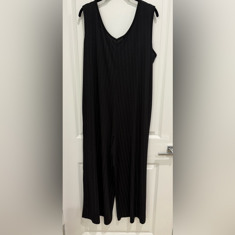 LuLaRoe Natalie Black Jumpsuit NWOT